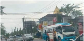 Demi Cegah Kemacetan Arus Balik Lebaran Polsek Ngimbang Gelar Pengaturan Arus Lalin Di Sore Hari