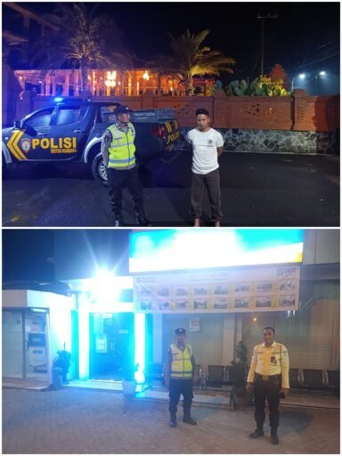 Polsek Ngimbang Gelar Patroli Siskamtibmas Wujudkan Keamanan Bersama Paska Hari Raya Idul Fitri