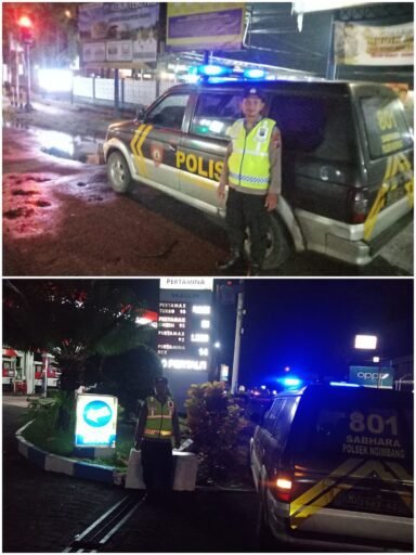 Polsek Ngimbang Gelar Patroli Siskamtibmas Wujudkan Keamanan Bersama Di Daerah Rawan Kriminal