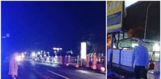 Guna Cegah Dan Daya Tangkal 4C Polsek Ngimbang Gelar Patroli Blue Light Di Daerah Rawan