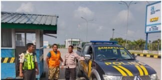 Polsek Ngimbang Gelar Patroli Harkamtibmas Di Obvit Guna Cegah Kriminalitas Dan Premanisme