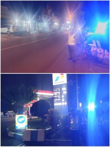 Polsek Ngimbang Gelar Patroli Siskamtibmas Wujudkan Keamanan Bersama Di Daerah Rawan Kriminal