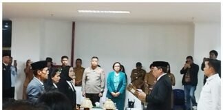 Pelantikan 193 Kepsek dan 18 Kapus di Toraja Utara, ini Pesan Bupati Bro Dedy