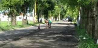 Perbaikan jalan raya sumbergempol arus jalan sempit