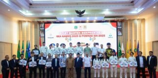 Gubernur Banten Apresiasi Atlet SEA Games dan Pomnas 2025, Tekankan Pentingnya Pembinaan Berkelanjutan