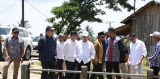 Petani Wanasalam Minta Wagub Banten Bangun Irigasi Tersier ke Sawahnya