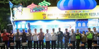 Gubernur Andra Soni dan Kapolda Hengki Apresiasi Relawan Pos Pengamanan Lebaran