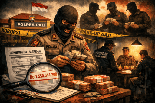 *Praktik Mark Up Gaji di Polres PALI: 37 Oknum Anggota Terlibat