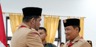 KETUA KWARDA SUMUT LANTIK MABICAB HUMBAHAS, TEGASKAN PRAMUKA HARUS JADI SOLUSI NYATA BAGI GENERASI MUDA
