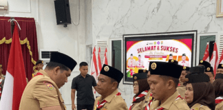 Bupati dan Wakil Serdang Bedagai Resmi Dilantik Pimpin Gerakan Pramuka, Ketua Kwarda Sumut Tekankan Penguatan