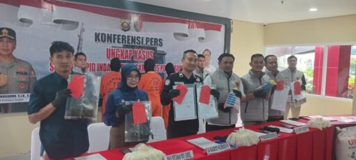 Polda Sumsel Bongkar Sindikat Penyelewengan 10 Ton Pupuk Subsidi di Muara Enim