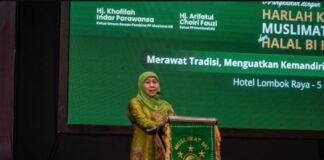 Gubernur NTB Ajak Muslimat NU Jadi Benteng Utama Nilai Keluarga
