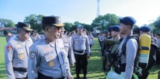 6 Poin Ditekankan Kapolda NTB Pada Personel Saat Pimpin Apel Kesiapan Kontijensi Aman Nusa I 2026