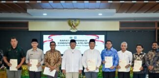 Pemprov NTB dan Kementerian ATR/BPN Bahas Sinkronisasi Pengamanan Aset , dan Pengendalian Lahan Daerah