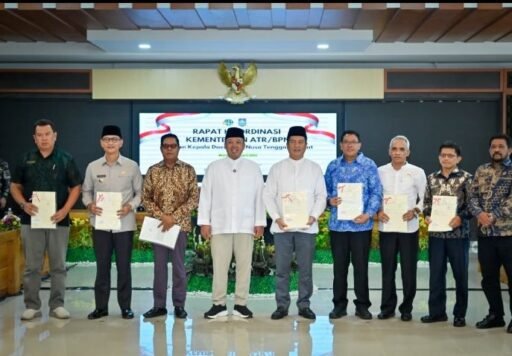 Pemprov NTB dan Kementerian ATR/BPN Bahas Sinkronisasi Pengamanan Aset , dan Pengendalian Lahan Daerah