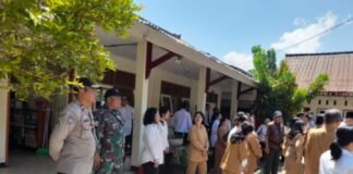 Kunker Wamen Dikdasmen ke BSMM Lobar dikawal Ketat Polsek Narmada Warta.in