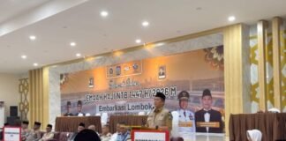 Gubernur Titip Doa untuk Daerah NTB Saat Melepas Jamaah Haji Kloter I