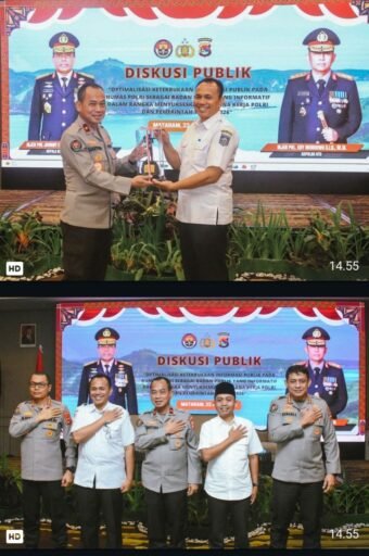 Mabes Polri Diskusi Keterbukaan Informasi di Polda NTB, Kominfotik Tekankan Transparansi Terukur