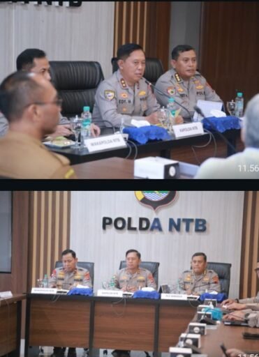 Polda NTB Gelar Rakor Lintas Sektoral, Antisipasi Dampak El Nino dan Karhutla