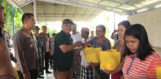 Simakrame di Narmada, Kapolresta Mataram Pererat Komunikasi dengan Umat Hindu