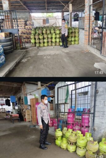 Gas 3 Kg Mulai Langka, Polisi Turun Cek Distribusi di Pagesangan