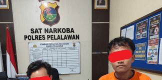 Bisnis Haram “Kakak-Beradik” Kandas: Satresnarkoba Pelalawan Gerebek Bandar Sabu di Desa Air Emas