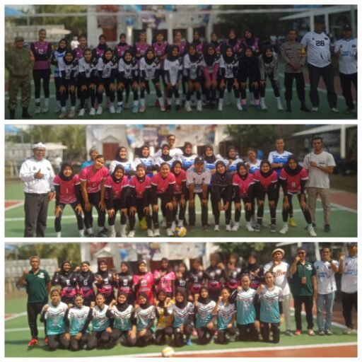 Laga Perdana Turnamen bola Voli Putri Kades Cup 2026 Desa Tambak, Team UPG Vs Voltra Warior