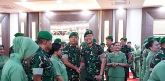 Pangdam I/BB Pimpin Laporan Korps Kenaikan Pangkat Pamen di Makodam I/BB