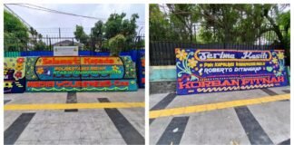 Polrestabes Medan Dibanjiri Karangan Bunga Usai Penangkapan ” Mr Roberto “