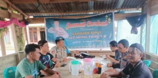 Pasca Idul Fitri, Polsek Bunut Tingkatkan Kamtibmas.