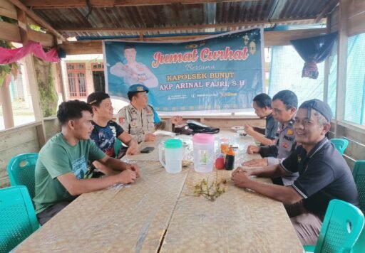 Pasca Idul Fitri, Polsek Bunut Tingkatkan Kamtibmas.