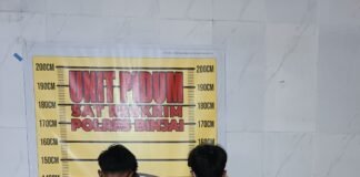 Polres Binjai Bekuk 2 Remaja Geng Motor yang Hendak Tawuran