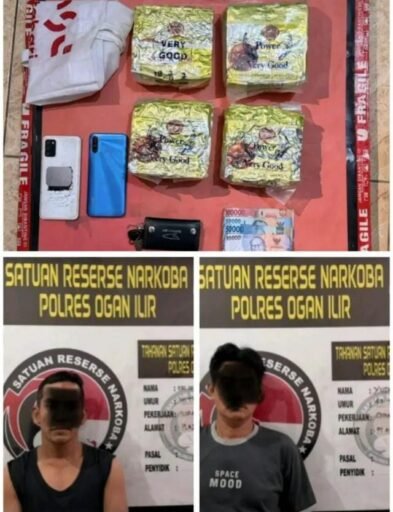 Operasi 14 Jam Berbuah Besar, Polres Ogan Ilir Sergap Kurir 4 Kg Sabu di Indralaya