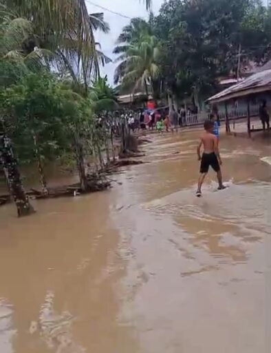 *Curah Hujan Ekstrem Melanda, Puluhan Rumah Warga Kecamatan Pondok Suguh Terendam Banjir*