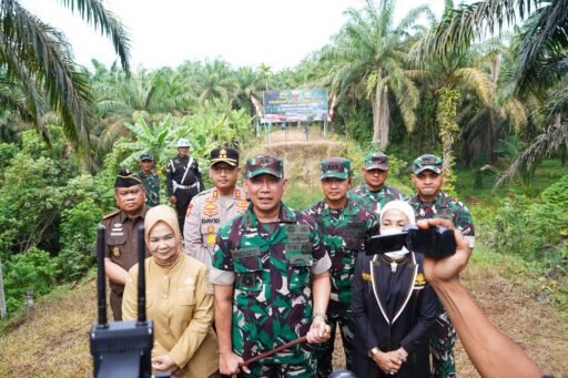 Pangdam I/BB Hadiri Ground Breaking Jembatan Perintis di Kab. Langkat