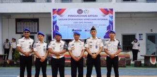 TIGA PERWAKILAN RUTAN KELAS I PALEMBANG DIKUKUHKAN DALAM SATOPATNAL, PERKUAT PENGAWASAN INTERNAL