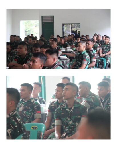 Jam Komandan Batalyon kepada Seluruh Personel Yonkav 6/Naga Karimata