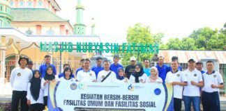 Sambut Hari Bhakti Pemasyarakatan ke-62, Lapas Banyuwangi Aksi Bersih-Bersih Lingkungan dan Tempat Ibadah