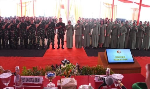 Pesan Tegas dan Kepedulian Sosial Warnai Kunker Danrem 044/Gapo di Muara Enim