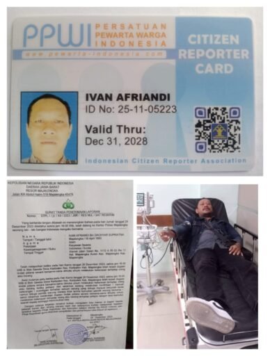 *JURNALIS KORBAN PENGEROYOKAN MENANTI KEADILAN; POLRES TAK MERESPON HINGGA TIGA PERIODE KEPEMIMPINAN*