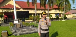 Kapolres OI : Peran Polri sebagai Penyaring Informasi dan Penguatan Kepercayaan Publik Jelang HUT Bhayangkara