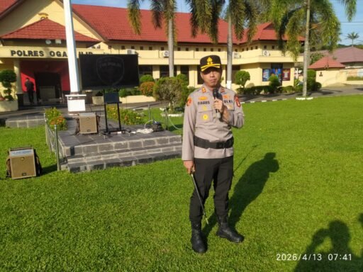 Kapolres OI : Peran Polri sebagai Penyaring Informasi dan Penguatan Kepercayaan Publik Jelang HUT Bhayangkara