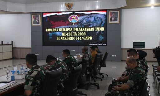 Danrem 044/Gapo : TMMD ke-128 Harus Tepat Sasaran dan Berdampak Nyata Bagi Masyarakat