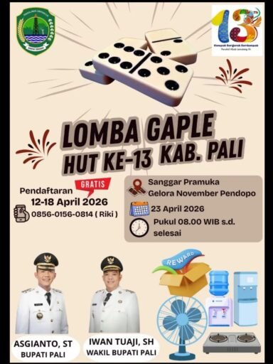 🏆 LOMBA GAPLE, PERAYAAN HUT KE-13 KAB. PALI 🏆