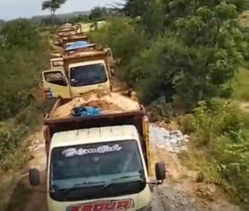 Berani jalan terus!!Tambang diduga ilegal dituban tak tersentuh meski disorot publik.