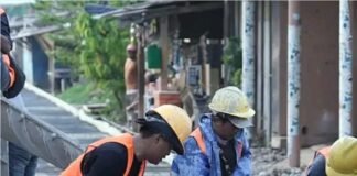 Anggaran Terbatas, PUPR Subang Tetap ‘Ngabret’ Kebut Perbaikan Jalan Rusak.