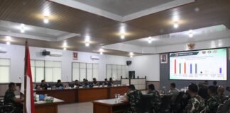 Paparan Dandim Ungkap Progres KDKMP dan Jembatan, Danrem 044/Gapo Minta Akselerasi
