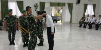 Wadanrindam II/Swj: Bentuk PNS TNI AD yang Profesional, Berintegritas, dan Berorientasi Pelayanan