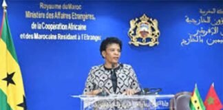 *São Tomé dan PrÃncipe Tegaskan Dukungan atas Marokkanitas Sahara*