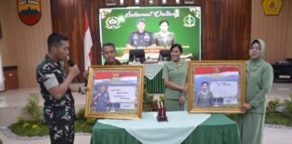 Kodim 0212/Tapsel Terima Kunjungan Kerja Danrem 023/KS